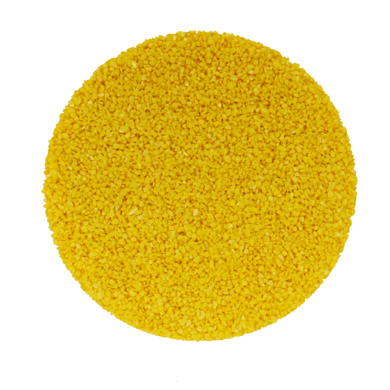  Грунт цветной, жёлтый, 1-2мм