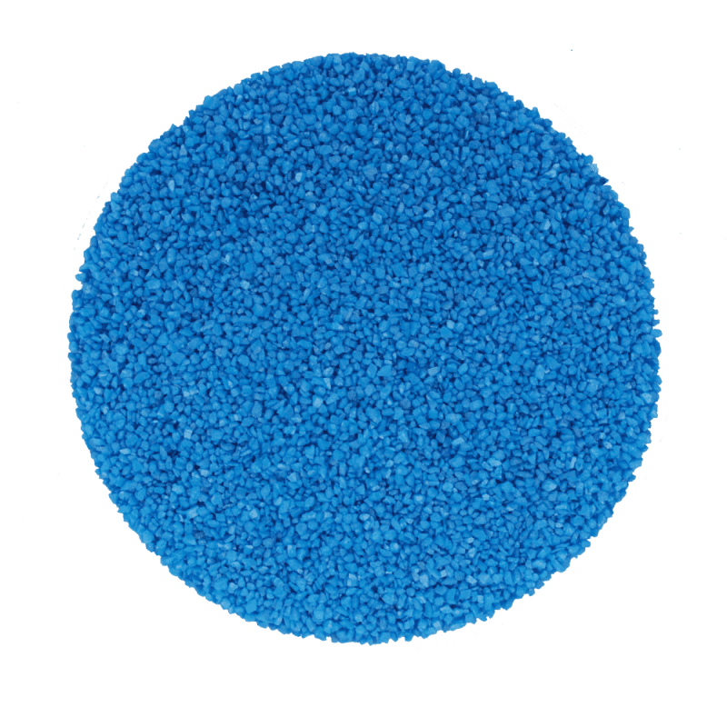  Грунт цветной, синий, 1-2мм