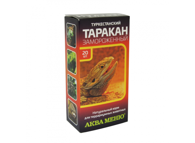  Таракан туркменский, Аква меню, замороженный, 20шт