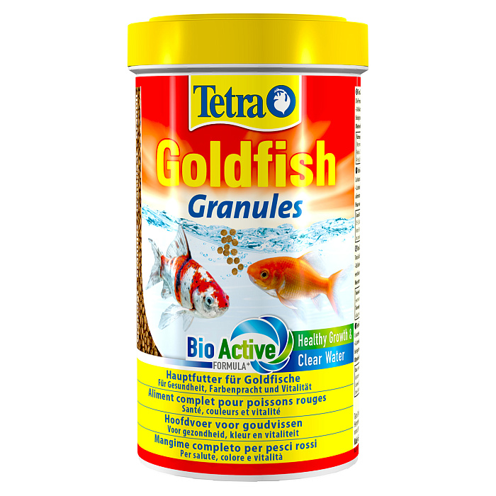  Tetra Goldfish Granules, корм для золотых рыб, гранулы