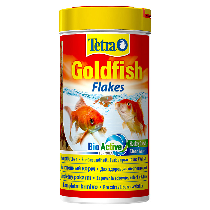  Tetra Goldfish Flakes, корм для золотых рыб, хлопья