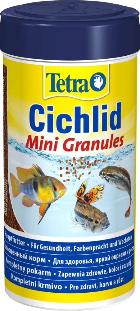  Tetra Cichlid Mini Granules, корм для цихлид, гранулы