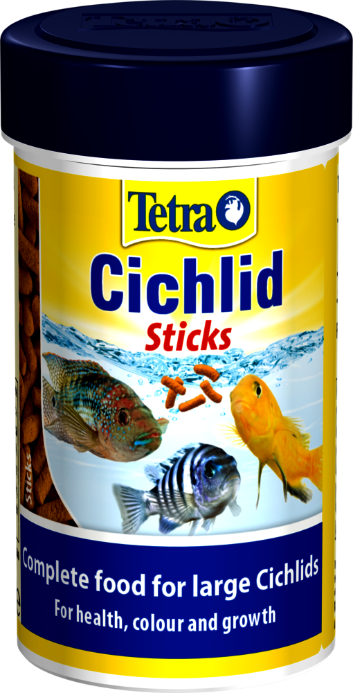  Tetra Cichlid Sticks, корм для цихлид, палочки