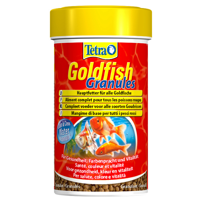 Заказать онлайн Tetra Goldfish Granules корм в гранулах для золотых рыб в интернет-магазине зоотоваров «Миллион друзей» с доставкой по всему Дальнему Востоку и России недорого.