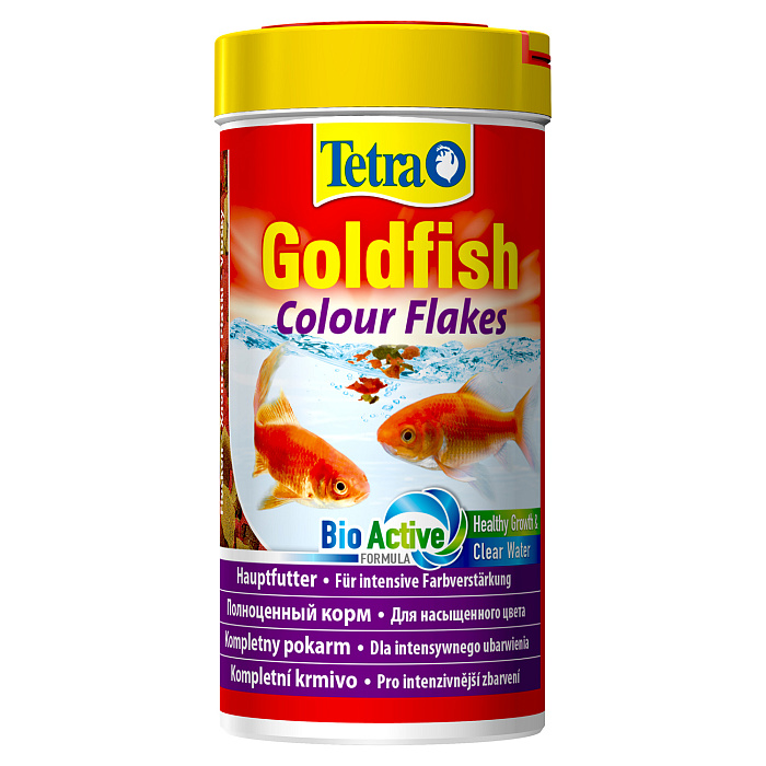  Tetra Goldfish Colour Flekes, корм для золотых рыб, улучшение окраса