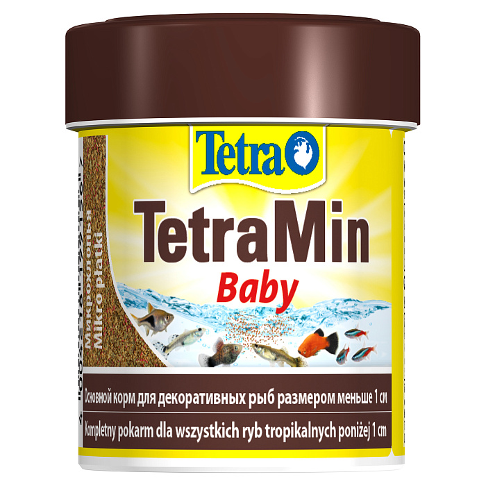 Заказать онлайн TetraMin Baby корм для мальков до 1 см мелкая крупа 66 мл в интернет-магазине зоотоваров «Миллион друзей» с доставкой по всему Дальнему Востоку и России недорого.