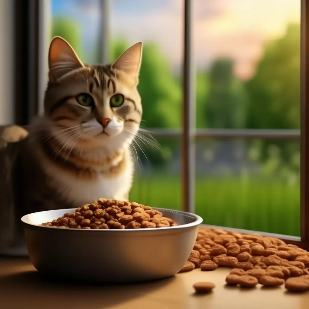 Как перевести кота или кошку с домашней еды на сухой корм